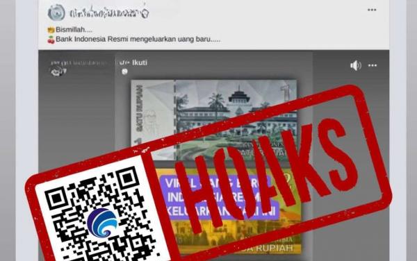 Cek Fakta Video Peresmian Uang Kertas Baru