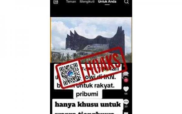 Cek Fakta IKN Dibangun untuk Warga Tiongkok