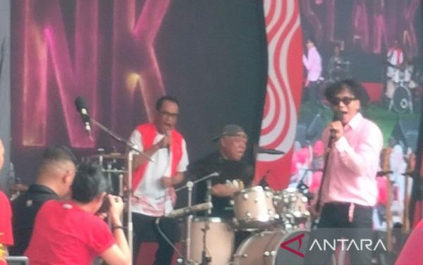 Penampilan Menteri PUPR, Menhub dan Slank Meriahkan Festival Merdeka