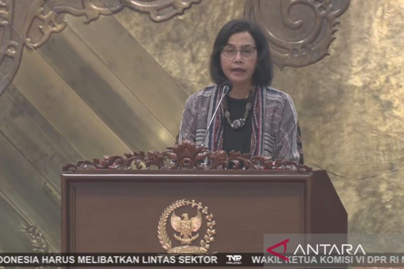 Sri Mulyani Nyatakan Defisit Rendah APBN 2023 Jadi Payung Ekonomi 2024