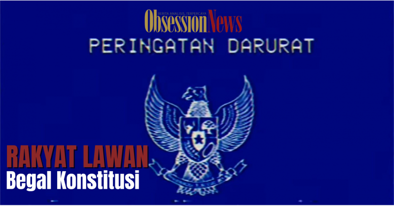 INFOGRAFIS: Rakyat Lawan Pembegal Konstitusi