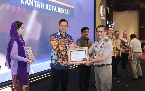 Raih Penghargaan WTAB 2024, Kantah Kota Bekasi Siap Tingkatkan Kualitas Layanan Publik