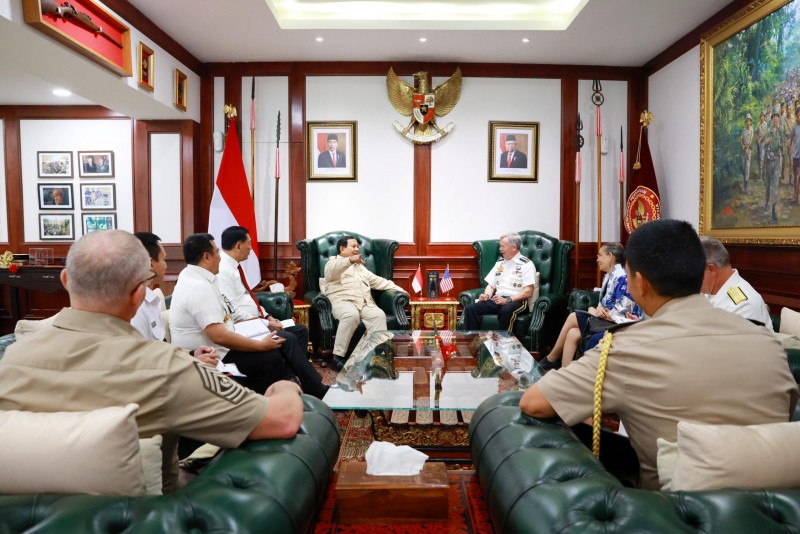 Komandan Koopsus AS Sambangi Prabowo, Perkuat Kemitraan dengan RI