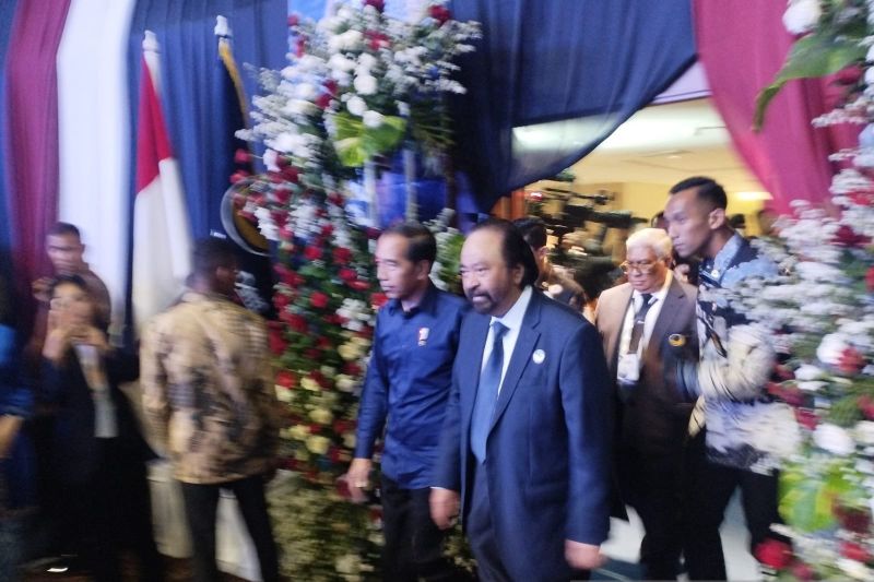 Jokowi Nyatakan Merasa seperti Bernostalgia Kembali saat Hadiri Kongres III Partai NasDem