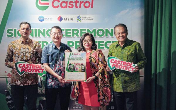 Peduli Keselamatan Pemotor, Castrol Hadirkan Castrol Protect