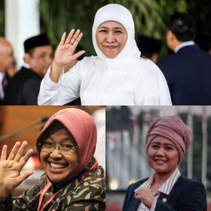 Tiga Srikandi Bakal Berebut Jatim 1
