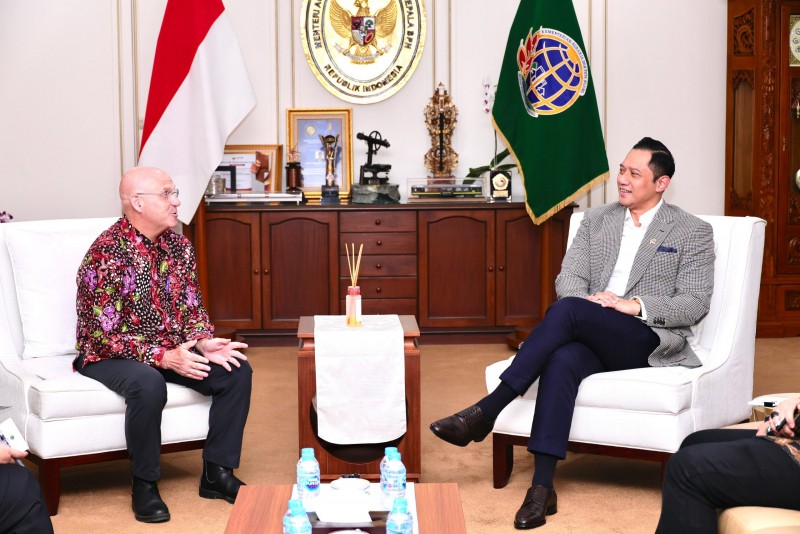 Pertemuan dengan USAID, AHY Bahas Target Pendaftaran Tanah dan Pembangunan Indonesia