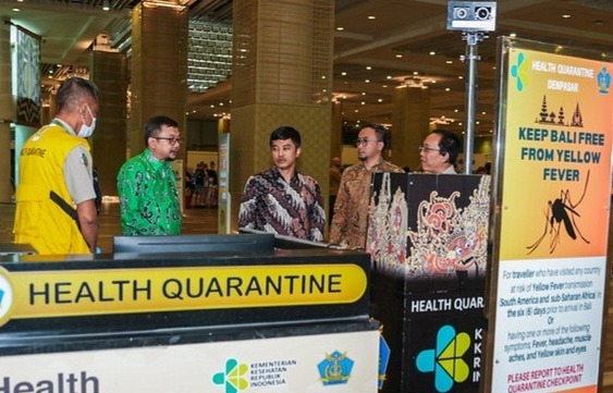 Jelang IAF 2024, Wamenkes Pantau Kesiapan Skrining MPOX di Bali