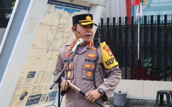 Polisi Kerahkan 1.784 Personel untuk Amankan Aksi Ojol dan Kurir di Jakpus