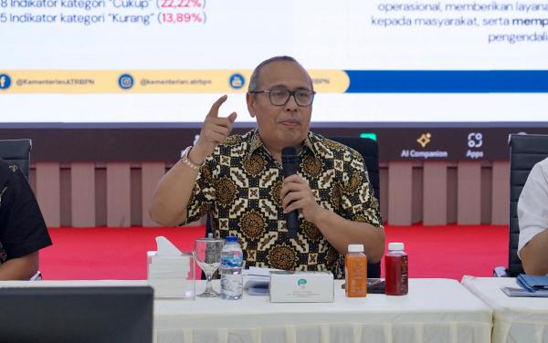 Sekjen Imbau Kontribusi Nyata Jajarannya demi Wujudkan Visi Misi Kementerian ATR/BPN