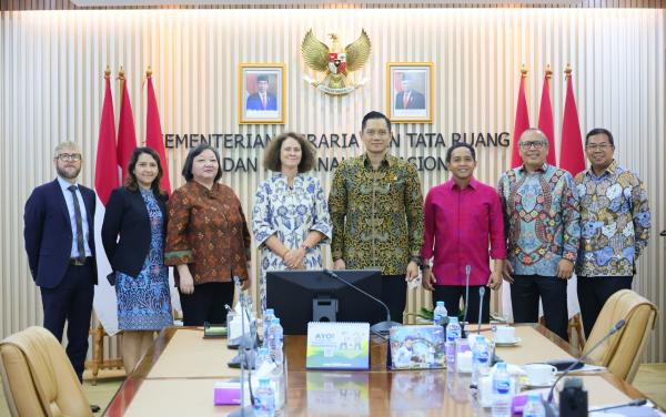 Hasilkan Progres Pendaftaran Tanah yang Signifikan, Menteri AHY Kembali Gandeng World Bank