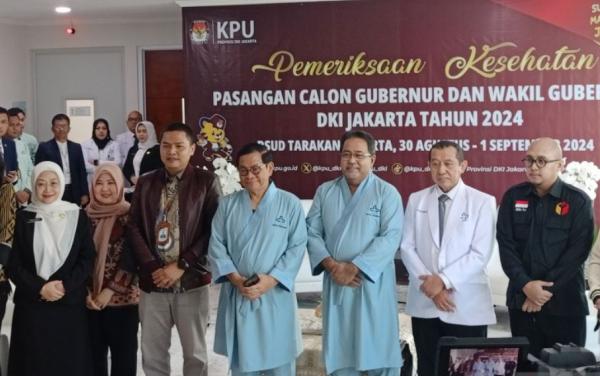 RSUD Tarakan Siapkan Fasilitas untuk Pemeriksaan Kesehatan Paslon Pilkada DKI 2024
