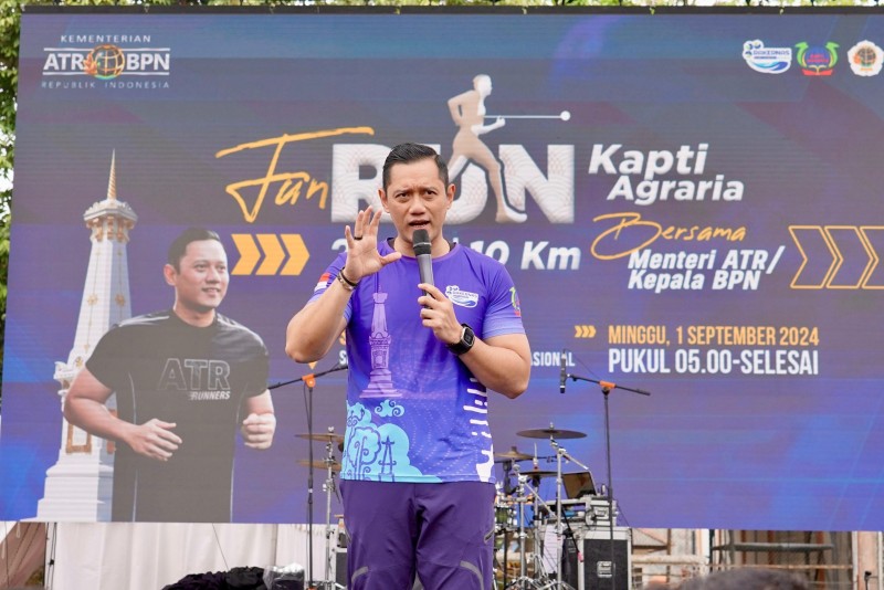 AHY Ajak Taruna STPN Raih Mimpi Besar dengan Kerja Keras dan Kedisiplinan
