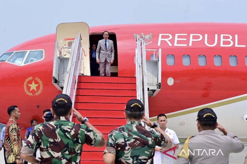 Jokowi ke Bali Hadiri Indonesia-Africa Forum Ke-2