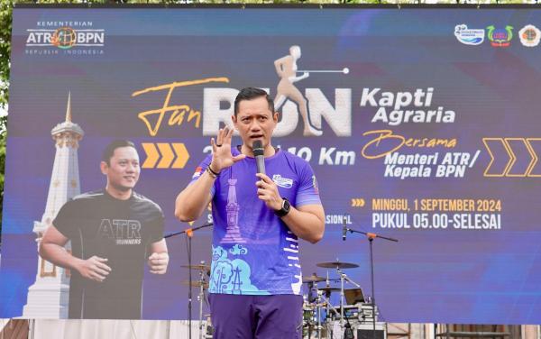 AHY Ajak Taruna STPN Raih Mimpi Besar dengan Kerja Keras dan Kedisiplinan