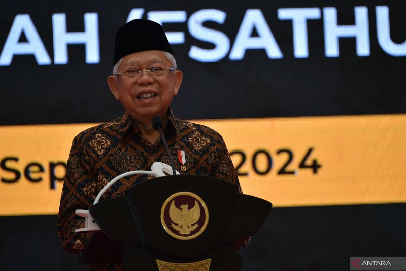 Ma’ruf Amin Singgung Pengurus Tandingan Tidak Etis