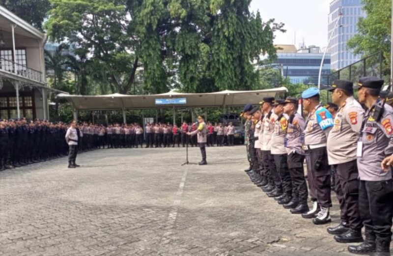 545 Personel Gabungan Dikerahkan Amankan Kedubes Vatikan Selama Kunjungan Paus Fransiskus ke Indonesia