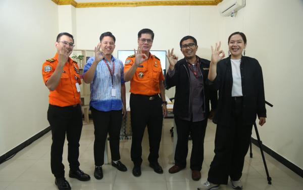 FOTO Sekretaris Utama Basarnas Jadi Narasumber Podcast Oh My God di TV OMG News