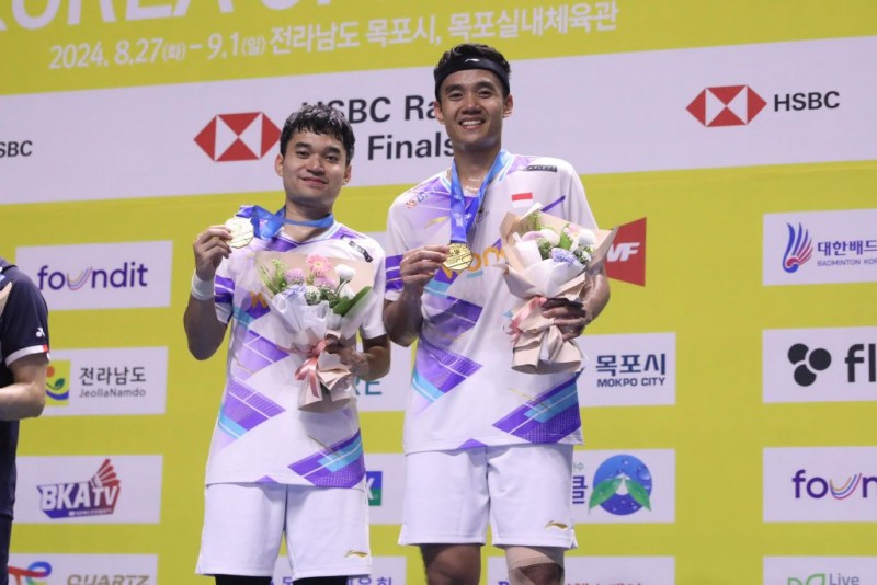 Juarai Korea Open 2024, Ranking BWF Ganda Putra Leo/Daniel Naik di Peringkat 89 Dunia