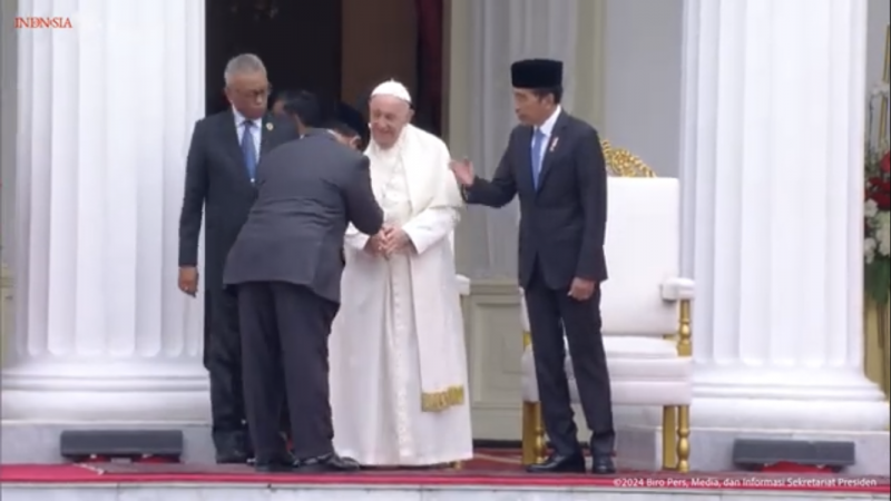 Paus Fransiskus Senang Dikenalkan dengan Prabowo Subianto