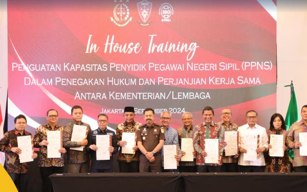 Jalin Kerja Sama dengan Kejagung, Kementerian ATR/BPN Tingkatkan Sinergitas dan Penguatan bagi PPNS