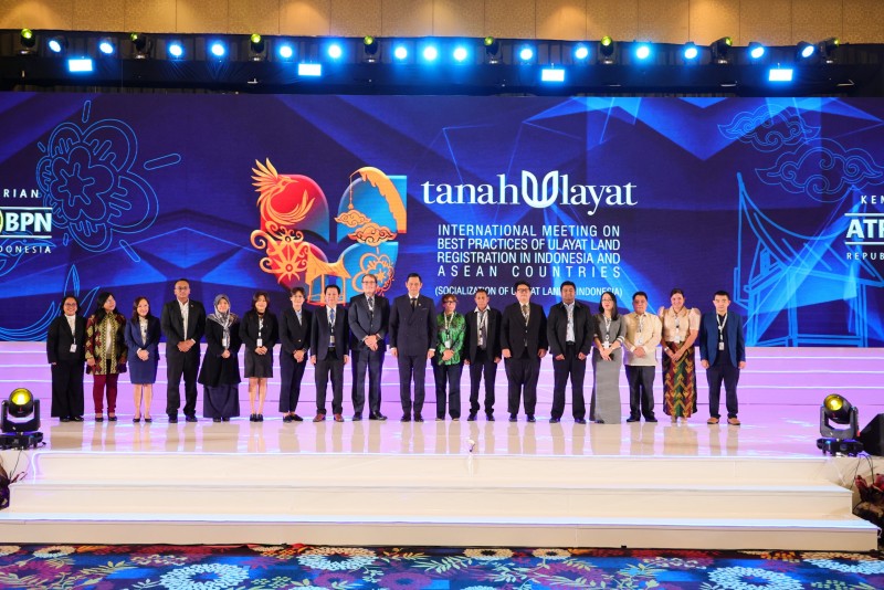 AHY Buka International Meeting on Best Practice of Ulayat Land Registration in Indonesia and ASEAN Countries