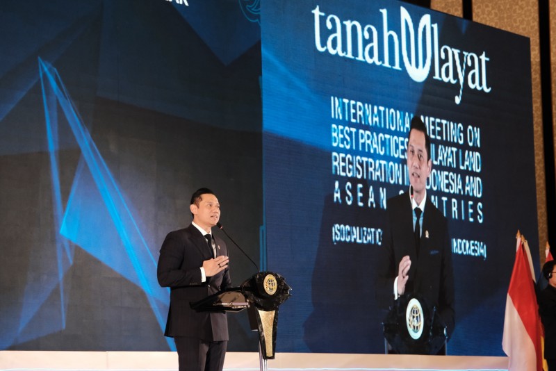 Buka Pertemuan Puncak Internasional Pertama tentang Tanah Ulayat, AHY: Kita Lindungi Masyarakat Adat