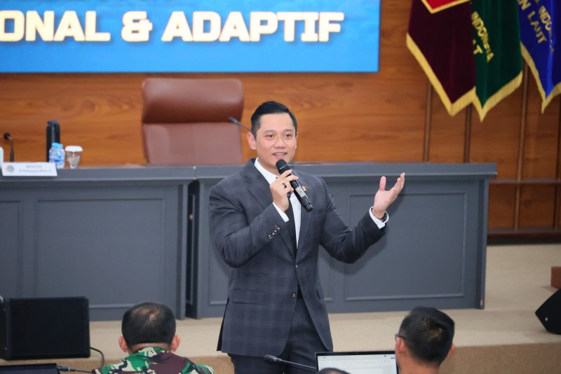 AHY Berikan Ceramah Pembekalan kepada Pasis Dikreg LII Sesko TNI