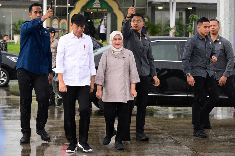 Presiden Jokowi dan Ibu Negara Kunjungi Aceh untuk Buka PON XXI