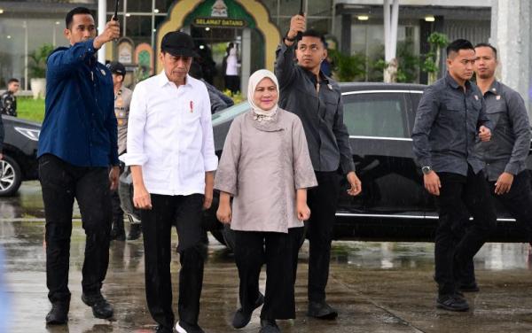 Presiden Jokowi dan Ibu Negara Kunjungi Aceh untuk Buka PON XXI