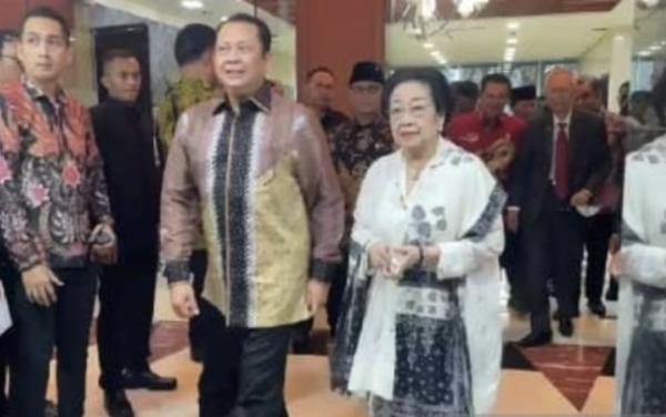 Megawati Hadiri Silaturahmi Kebangsaan MPR