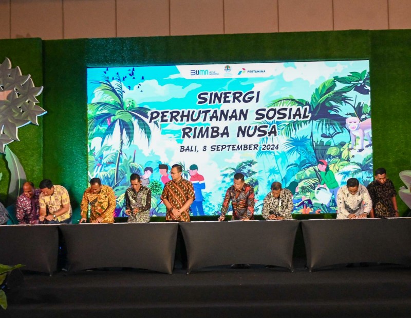 Pertamina Percepat Dukungan Perhutanan Sosial dengan 13 PKS Baru
