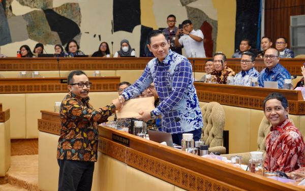 Komisi II DPR RI Setujui Pagu Anggaran Kementerian ATR/BPN Tahun 2025 Rp6,4 Triliun