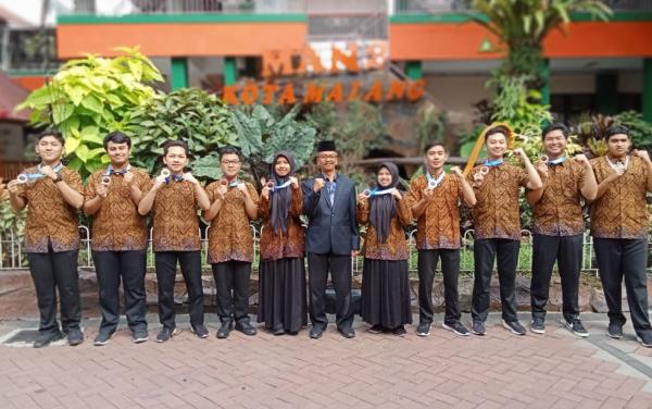 MAN 2 Kota Malang Raih 10 Medali dan Catat Sejarah di OSN 2024