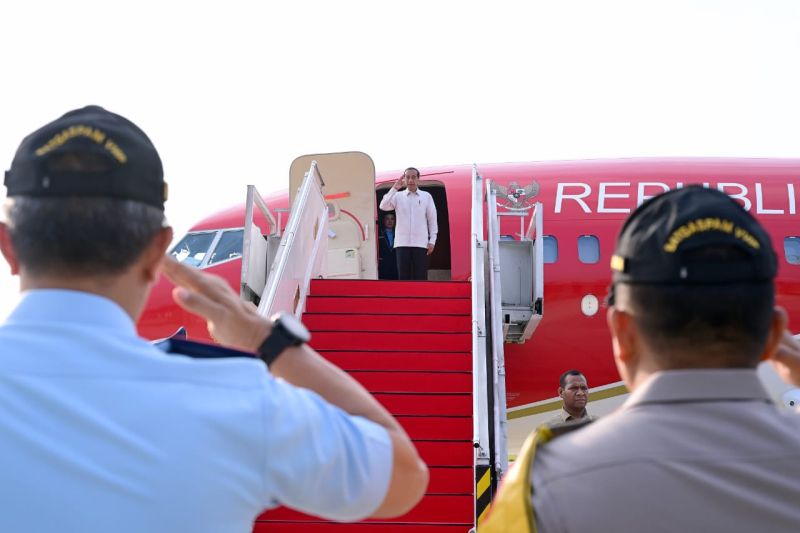 Jokowi Kumpulkan Pejabat TNI-Polri di IKN
