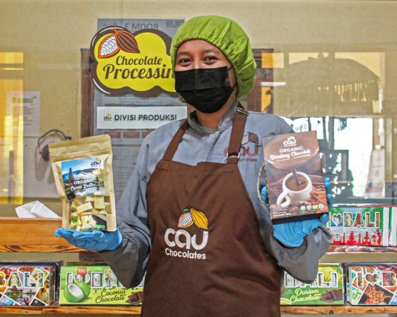 Pelaku UMKM Cokelat Asal Bali “Cau Chocolates” Ekspor Produk Hingga ke AS