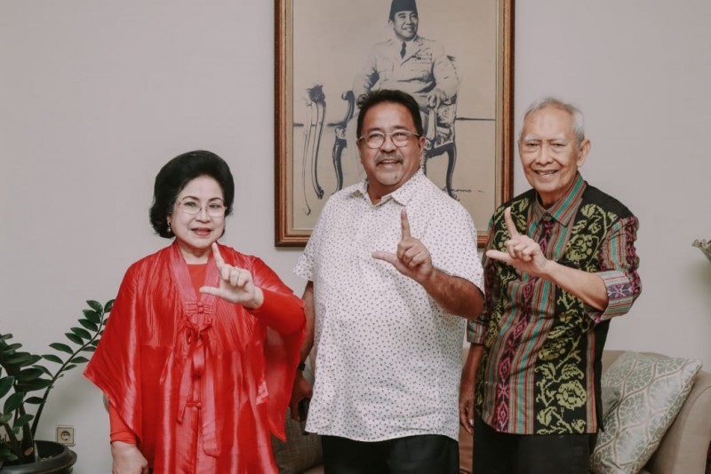 Bang Doel Minta Arahan Guntur Soekarnoputra
