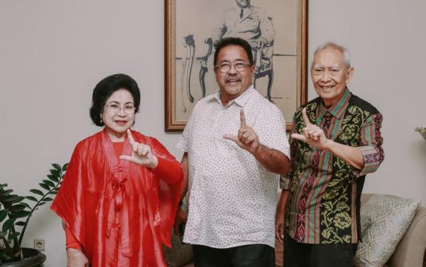 Bang Doel Minta Arahan Guntur Soekarnoputra