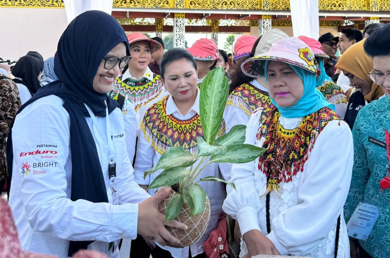 Sampah Jadi Berkah, Program TJSL Pertamina Dapat Pujian Ibu Negara