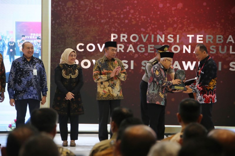 Menko Muhadjir Dampingi Wapres Hadiri Penganugerahan Paritrana Award 2024