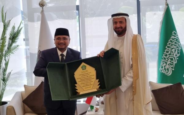 Menag Yaqut dan Menhaj Tawfiq Bahas Persiapan Haji 2025