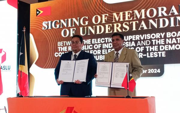 Bawaslu RI dan KPU Timor Leste Berbagi Pengalaman Soal Praktik Demokrasi