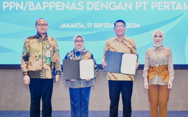 Pertamina dan Bappenas Jalin Kerja Sama untuk Perkuat Ketahanan Energi Nasional