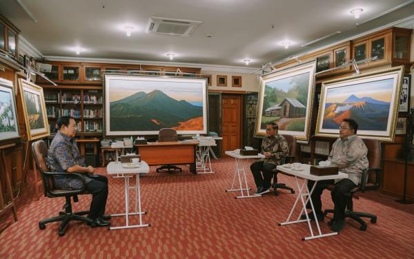 Temui SBY di Cikeas, Pram-Rano Bicara Tanpa Sekat