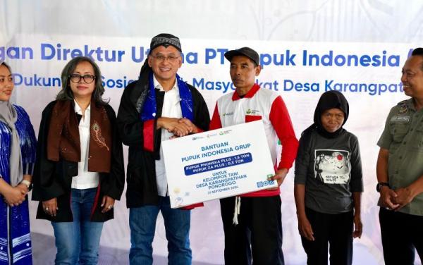 PT Pupuk Indonesia Dukung Pemberdayaan Warga Desa Karangpatihan Ponorogo