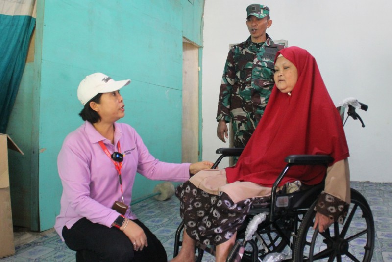 Sentuhan Tulus Kemensos Melalui Program ATENSI Dirasakan Warga Mambi
