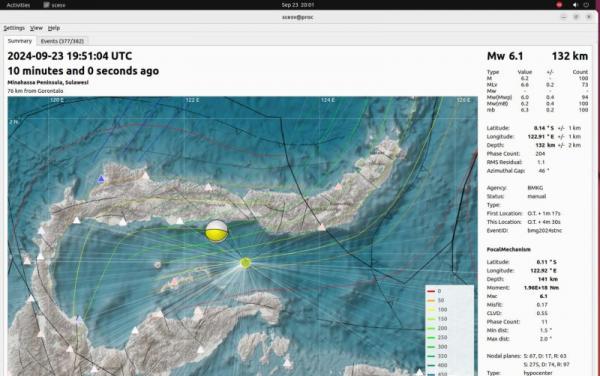 Gorontalo Diguncang Gempa Bumi Magnitudo 6,4 pada Dini Hari, Warga Diminta Cek Bangunan