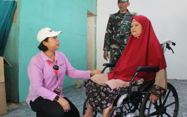 Sentuhan Tulus Kemensos Melalui Program ATENSI Dirasakan Warga Mambi