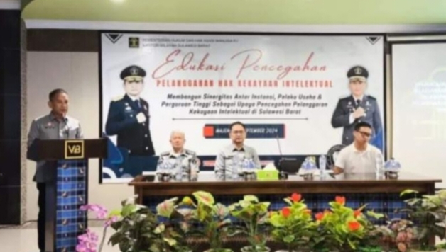 Kemenkumham Sulbar Upaya Cegah Pelanggaran KI di Majene