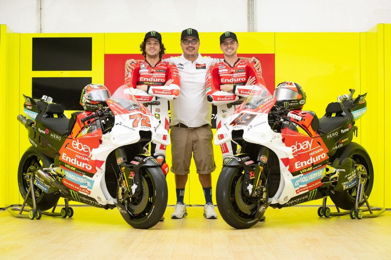 Pertamina Enduro VR46 Racing Team Luncurkan Livery Baru Edisi Spesial Pertamina Grand Prix of Indonesia